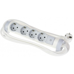 Legrand Multiprise orientable, blanc, 230 volts