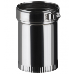 Raccord tuyaux Inox, diamètre 180 / 180 mm