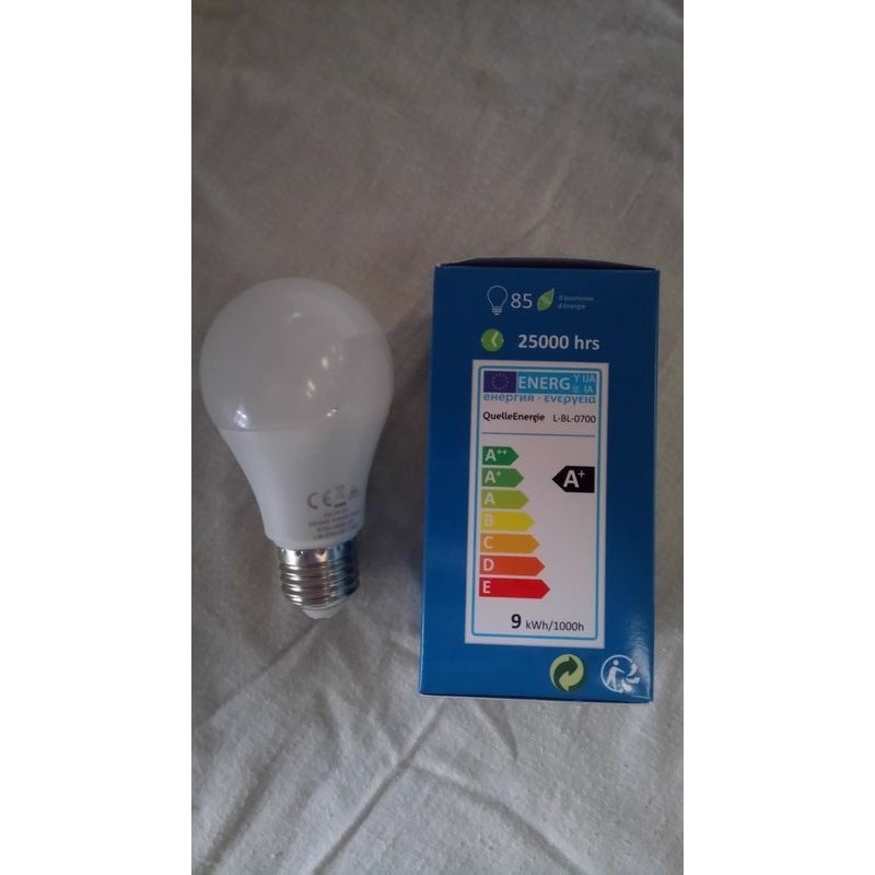 Ampoule LED 9W E27 à Vis