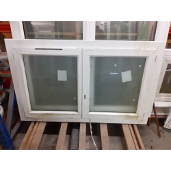 Fenêtre 2 ouvrants FR PVC 136/80