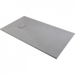 Receveur douche effet pierre Gris Gaïa ODYSSEA...