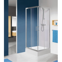 Porte coulissante accès d'angle TYXO - 870 à...