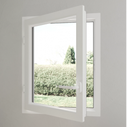 Fenêtre PVC Brico Essentiel blanc H.105 x l.60...