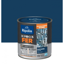Peinture extérieure fer Xpro3 RIPOLIN bleu...