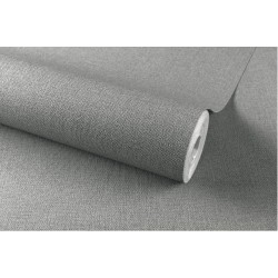 Papier peint intissé Textile mat INSPIRE gris...
