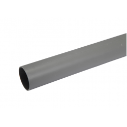 Tube PVC d'évacuation Diam. 50 mm, 2m