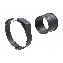 Raccord et collier ALDES, Diam.80/80 mm Easy clip
