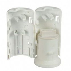 Eur'Ohm - Douille de chantier E27 Blanche