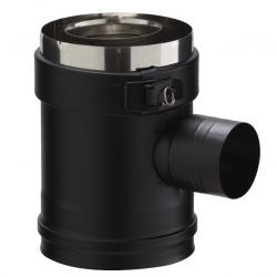 Elément droit prise d'air 90° pour conduit...