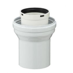 Adaptateur DUALIS, diamètre 60 / 100 - 80 / 125...