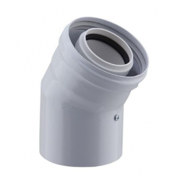 Elément coudé à 30° diamètre 80 / 125 mm G.P...