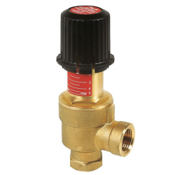 Soupape de pression différentielle en équerre -...